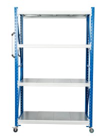 Стеллаж мобильный БиКом СТ-4 250x90x70 4 полки