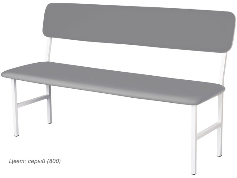 Банкетка медицинская со спинкой МД БС купить в Белгороде