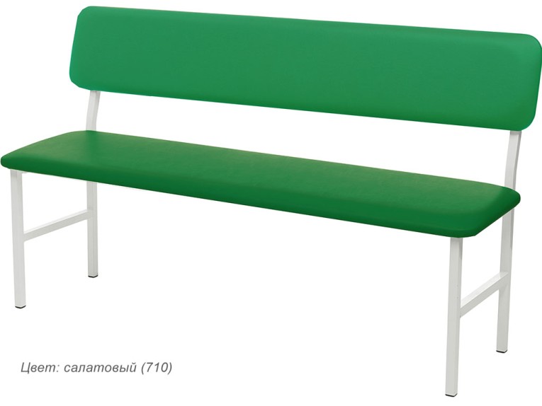 Банкетка медицинская со спинкой МД БС купить в Белгороде