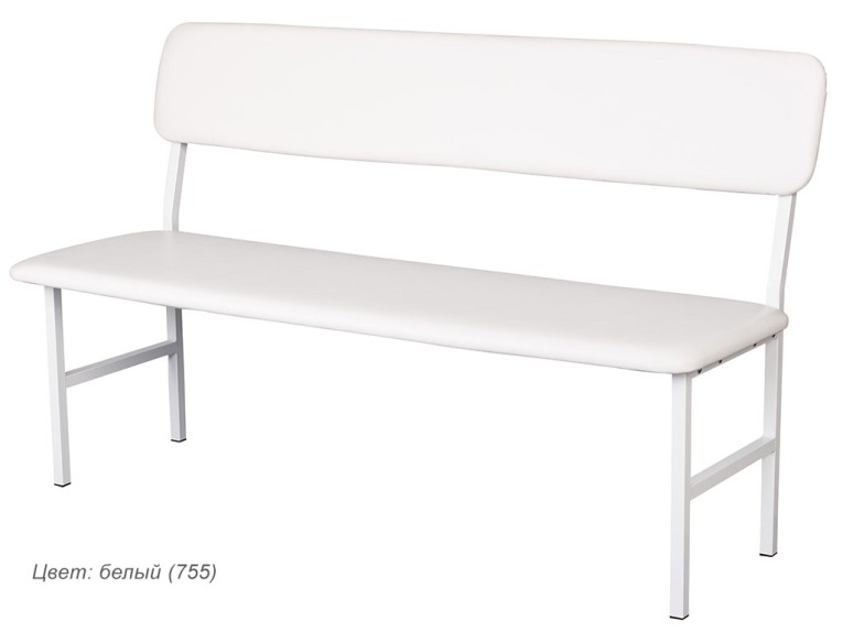Банкетка медицинская со спинкой МД БС купить в Белгороде