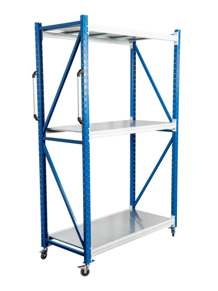 Стеллаж мобильный БиКом СТ-4 300x120x50 3 полки купить в Белгороде Стеллаж мобильный БиКом СТ-4 300x120x50 3 полки купить в Белгороде