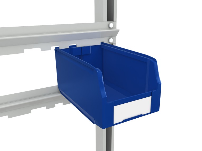 Стеллаж для пластиковых лотков SORTEX двухсторонний 1500x1000x800.05 купить в Белгороде