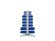 Стеллаж для пластиковых лотков SORTEX двухсторонний 1500x1000x800.06 купить в Белгороде