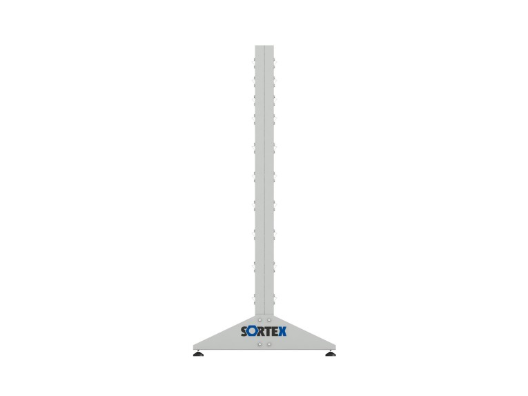 Стеллаж для пластиковых лотков SORTEX двухсторонний 1800x1000x800.03 купить в Белгороде