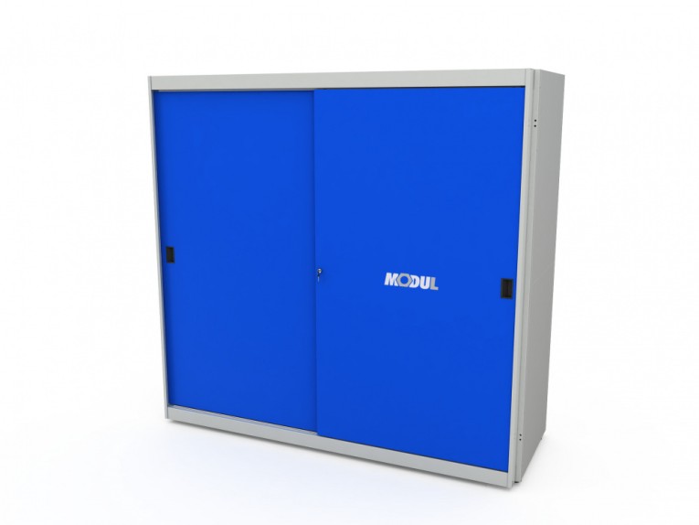 Корпус шкафа для инструментов MODUL XXL с раздвижными дверями сплошными купить в Белгороде