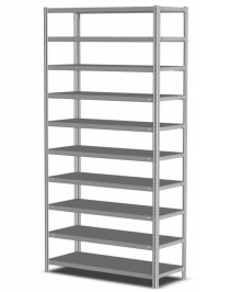 Стеллаж MS Strong 2000х1200х300 10 полок Стеллаж MS Strong 2000х1200х300 10 полок