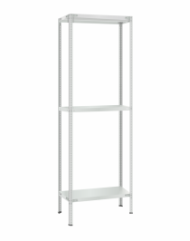 Стеллаж металлический Титан МС-500 2400х700х300 3 полки Стеллаж металлический Титан МС-500 2400х700х300 3 полки