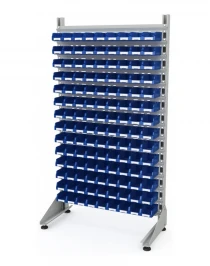 Стеллаж для пластиковых лотков SORTEX односторонний 1800x1000x450.01