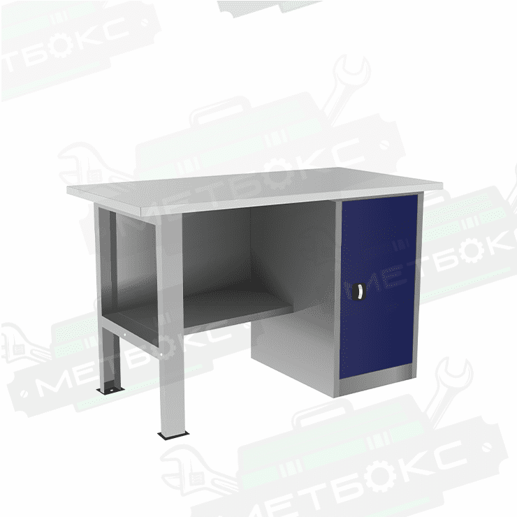 Однотумбовый слесарный верстак ВП-2/1,2 купить в Белгороде Однотумбовый слесарный верстак ВП-2/1,2 купить в Белгороде