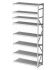 Дополнительная секция MS Profi 2500x1200x400 8 полок купить в Белгороде