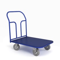 Тележка платформенная ТП 4 (г/п 550 кг, 1200x600 мм, колеса серая резина 200 мм) Тележка платформенная ТП 4 (г/п 550 кг, 1200x600 мм, колеса серая резина 200 мм)