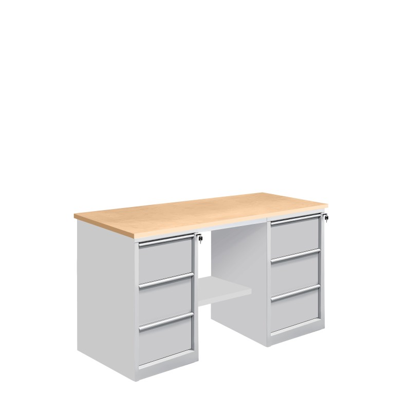 Верстак слесарный Gresson ВС-Т3Т3 ВС-1500Т3Т3 купить в Белгороде