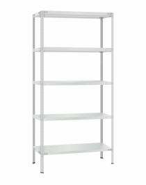 Стеллаж металлический Титан МС-500 2300х1000х500 5 полок Стеллаж металлический Титан МС-500 2300х1000х500 5 полок