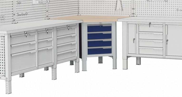 Угловой верстак CU Constructor купить в Белгороде Угловой верстак CU Constructor купить в Белгороде