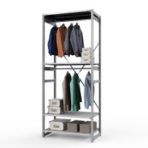 Стеллаж металлический ТСУ Универсал, 2500х1060х600 мм.Штанги: 2шт. Полки: металл 4 шт.