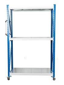 Стеллаж мобильный БиКом СТ-4 200x90x90 3 полки