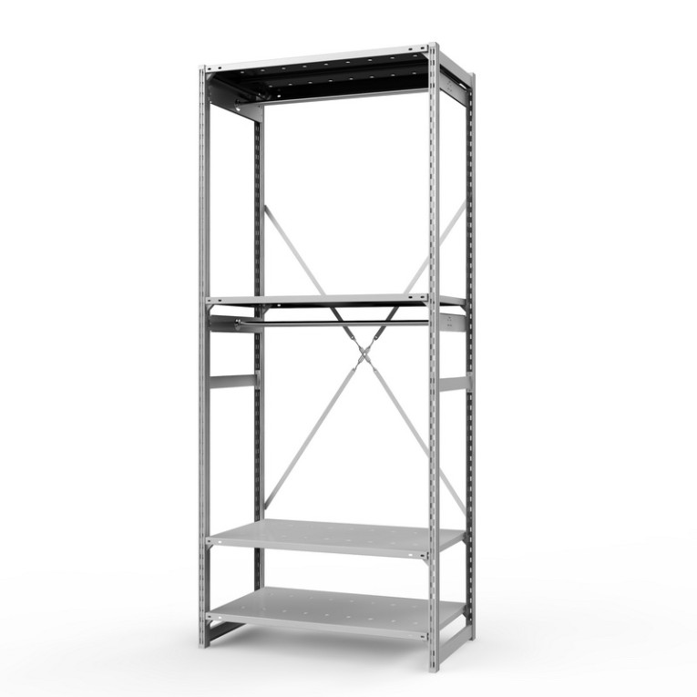 Стеллаж металлический ТСУ Универсал, 2500х1060х600 мм.Штанги: 2шт. Полки: металл усил. перф. 4 шт. купить в Белгороде Стеллаж металлический ТСУ Универсал, 2500х1060х600 мм.Штанги: 2шт. Полки: металл усил. перф. 4 шт. купить в Белгороде